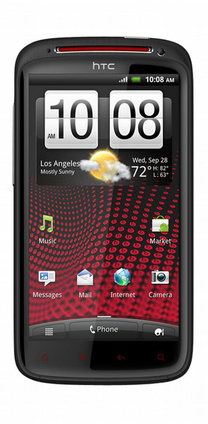 HTC Sensation XE 4ГБ Черный, Красный