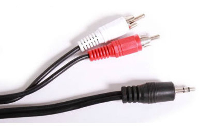 S-Link SL-857 1.5м RCA 3.5mm Черный, Красный, Белый аудио кабель