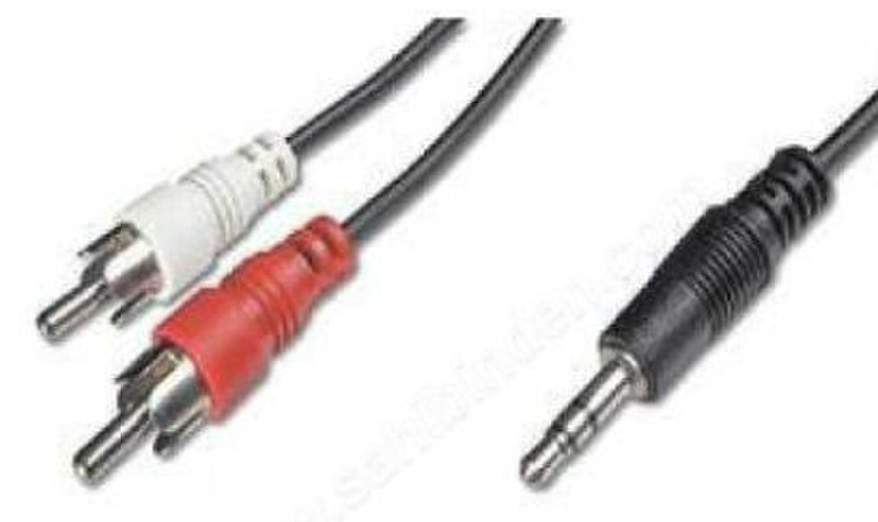 S-Link SL-860 5м RCA 3.5mm Черный, Красный, Белый аудио кабель