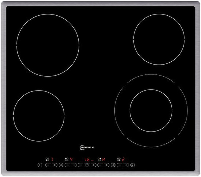 Neff TD 1320 N Eingebaut Ceramic hob Schwarz