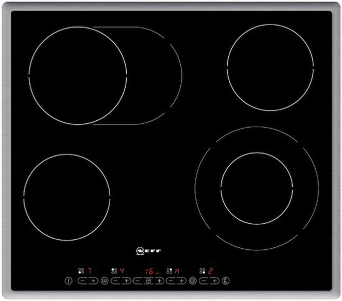 Neff TD 1340 N Eingebaut Electric hob Schwarz