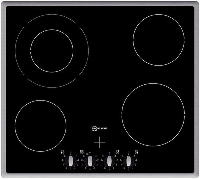 Neff TK 1320 N Eingebaut Electric hob Schwarz