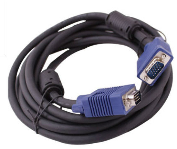 S-Link SL-VGA18 1.8m VGA (D-Sub) VGA (D-Sub) Schwarz, Blau VGA-Kabel