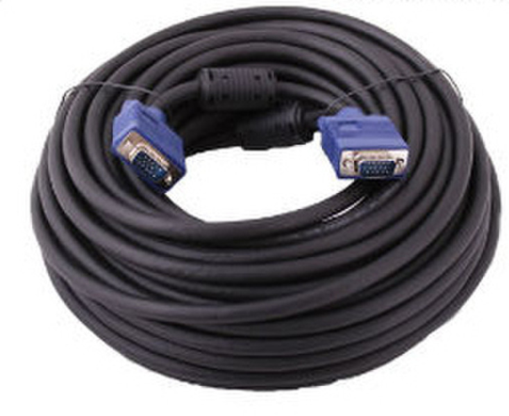 S-Link SL-VGA20 20m VGA (D-Sub) VGA (D-Sub) Schwarz, Blau VGA-Kabel