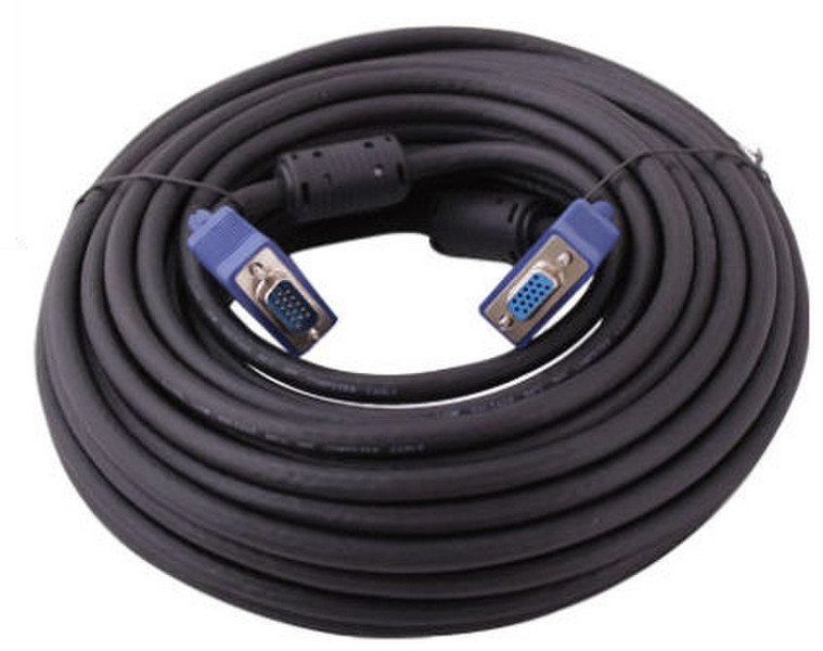 S-Link SL-VGA20F 20м VGA (D-Sub) VGA (D-Sub) Черный, Синий VGA кабель