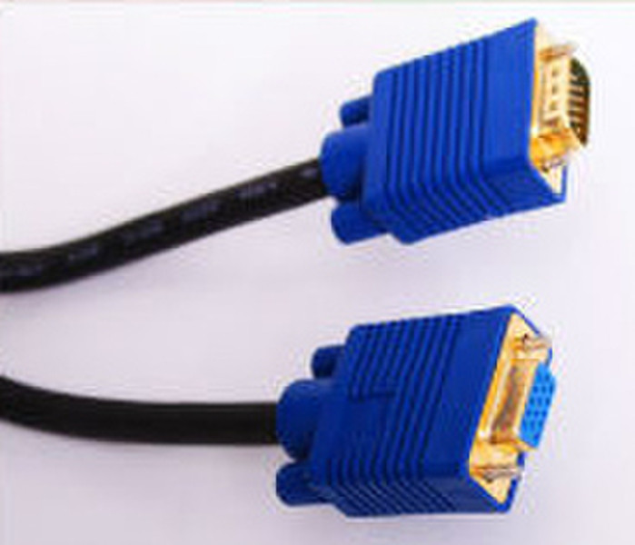 S-Link SLX-121 1.8m VGA (D-Sub) VGA (D-Sub) Schwarz, Blau VGA-Kabel