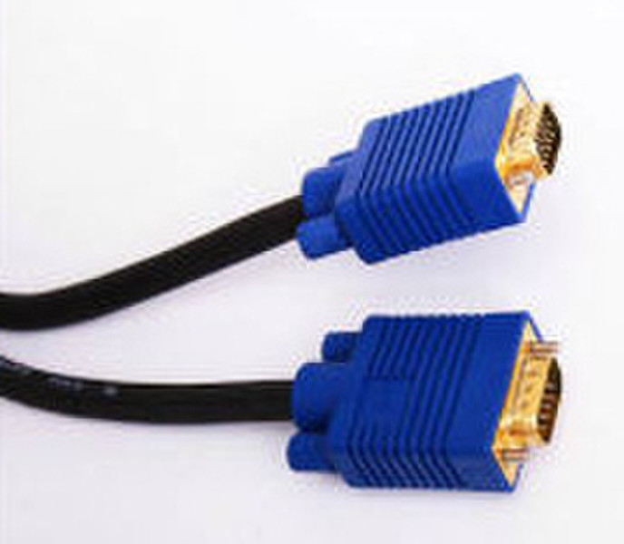 S-Link SLX-172 1.8m VGA (D-Sub) VGA (D-Sub) Schwarz, Blau VGA-Kabel