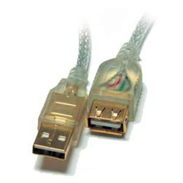 S-Link SLX-321 1.5м USB A USB A Прозрачный кабель USB