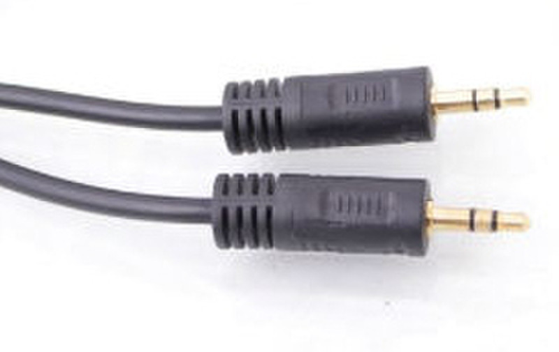 S-Link SLX-859 1.5м 3.5mm 3.5mm Черный аудио кабель