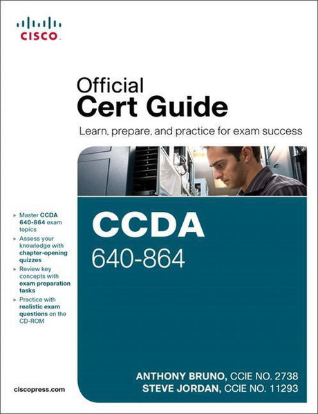 Pearson Education CCDA 640-864 768Seiten Englische Software-Handbuch