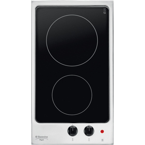 Electrolux PX2C Встроенный Электрический Черный, Нержавеющая сталь плита