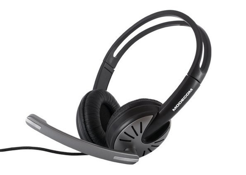 Modecom MC-816 Binaural Kopfband Schwarz Headset