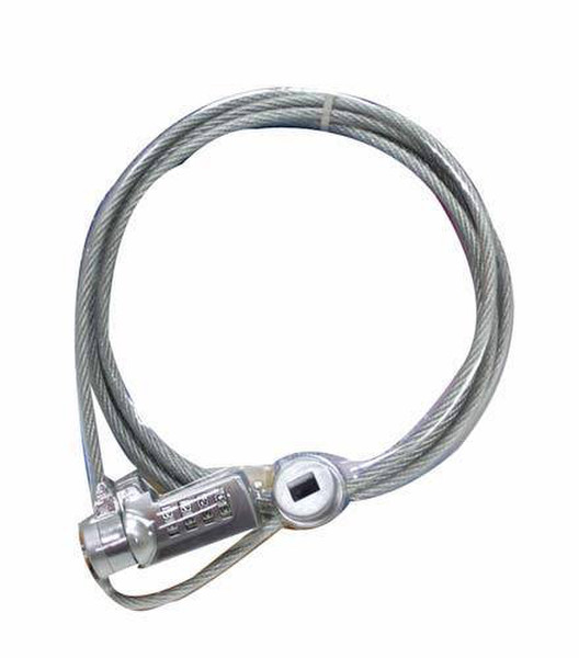 S-Link S202 1.5m Brushed steel cable lock