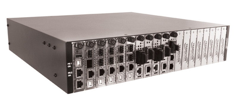 Transition Networks 19-Slot Chassis for the ION Platform