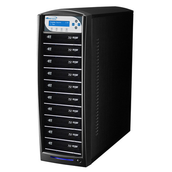 Vinpower Digital SharkBlu Daisy Chain Optical disc duplicator Black
