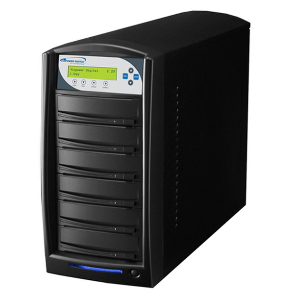 Vinpower Digital SharkNet DVD/CD 1:5 Optical disc duplicator Black