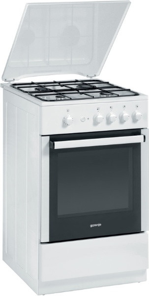 Gorenje GI52103AW Freistehend Gas hob Weiß Küchenherd