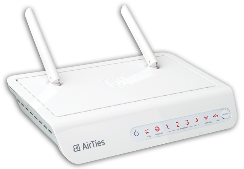 AirTies AIR-5452 Dual-Band (2,4 GHz/5 GHz) Schnelles Ethernet Weiß WLAN-Router