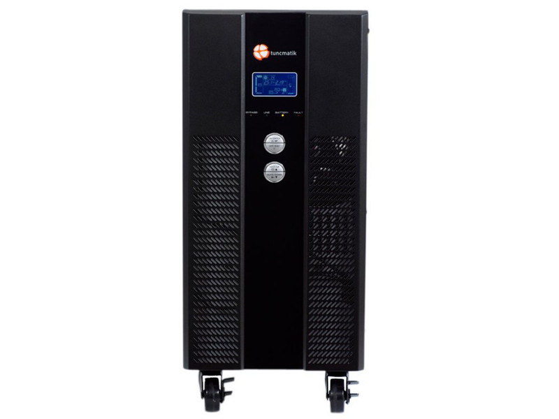 Tuncmatik Newtech Pro Dsp 10 kVA 10000VA Tower Black uninterruptible power supply (UPS)