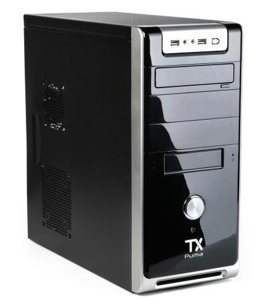 Think Xtra Puma Midi-Tower 350W Schwarz