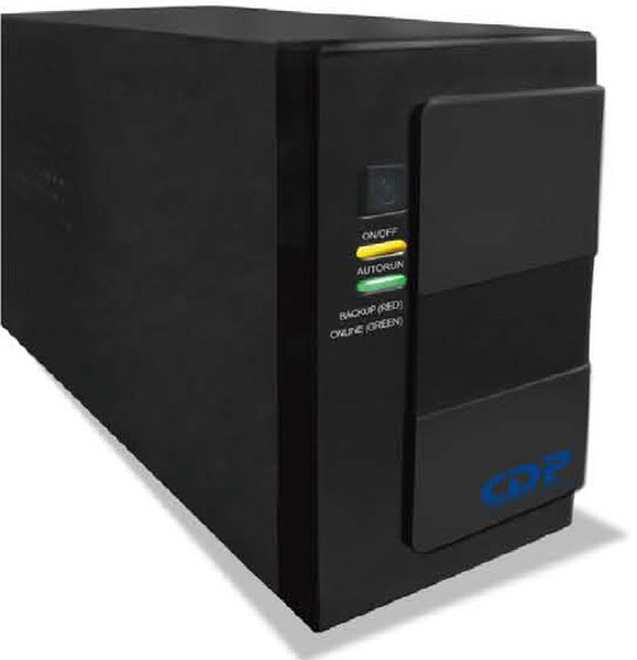 CDP G-UPR 756 750VA 6AC outlet(s) Compact Black uninterruptible power supply (UPS)