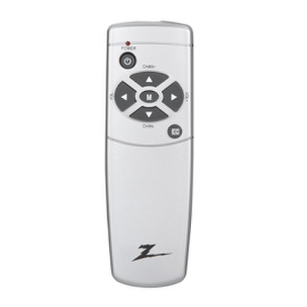 Zenith ZH101 IR Wireless Drucktasten Schwarz, Silber Fernbedienung