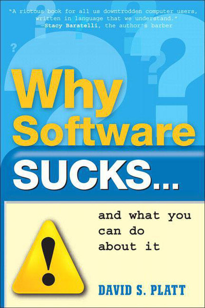 Pearson Education Why Software Sucks 272Seiten Englische Software-Handbuch