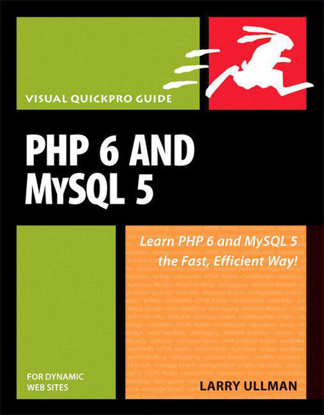 Pearson Education PHP 6 & MySQL 5 648pages English software manual