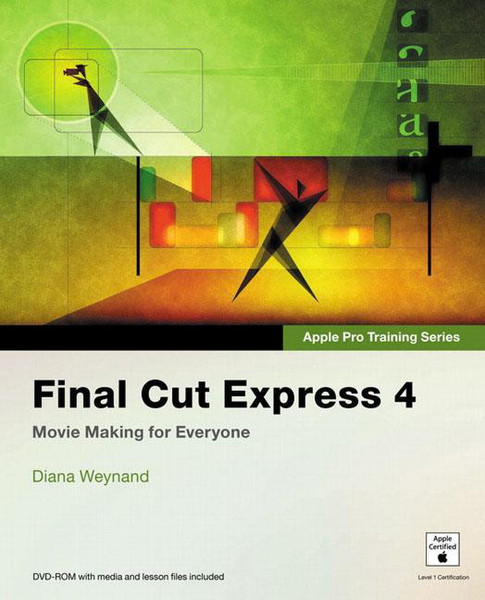 Pearson Education Final Cut Express 4 504pages English software manual