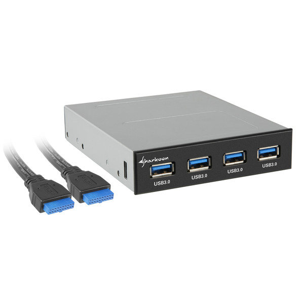 Sharkoon Frontpanel C Eingebaut USB 3.0 Schnittstellenkarte/Adapter