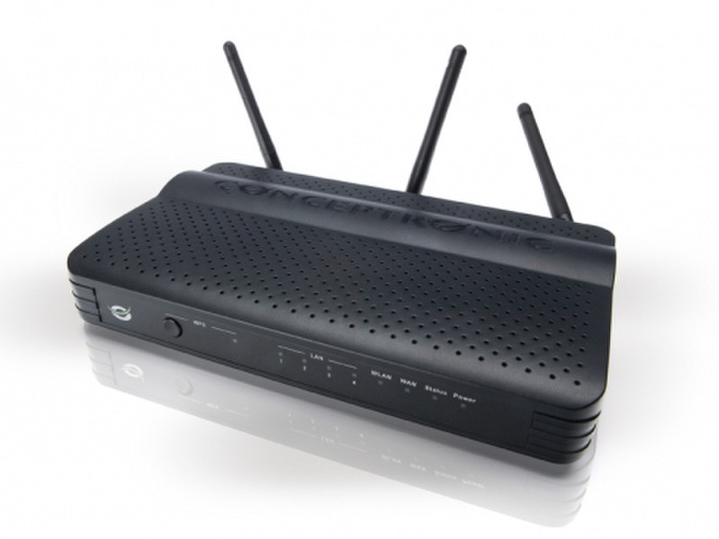 Conceptronic 300Mbps 11n Wireless Gigabit Router Gigabit Ethernet