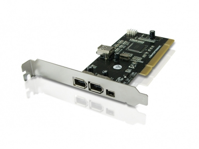 Conceptronic 3-Port FireWire PCI Eingebaut IEEE 1394/Firewire Schnittstellenkarte/Adapter