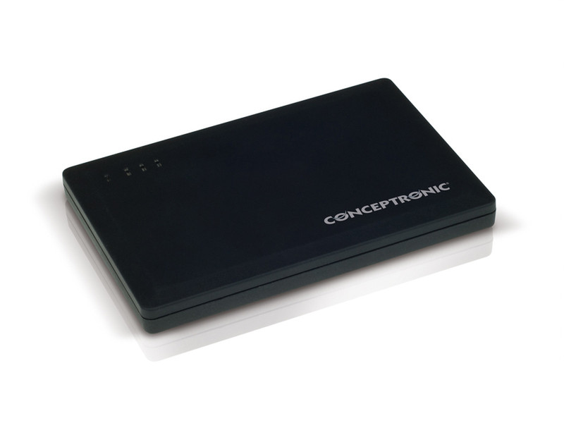 Conceptronic CPOWERB1500 1500мА·ч Черный внешний аккумулятор