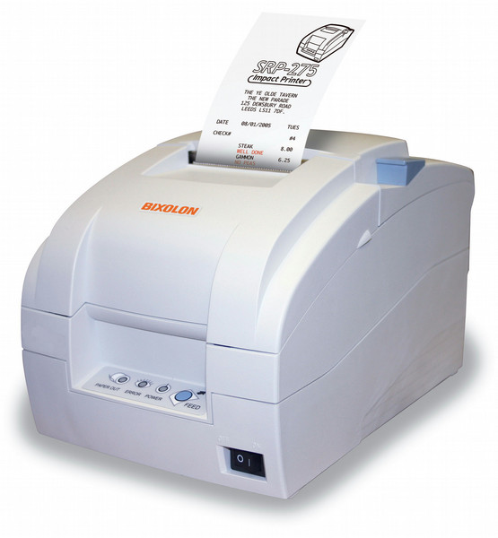 Bixolon SRP-275 Матричный POS printer 80 x 144dpi Белый