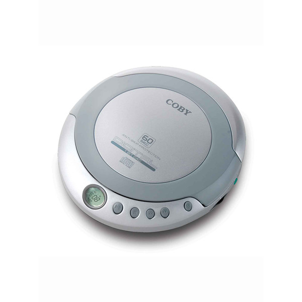 Coby CXCD329 Personal CD player Silber