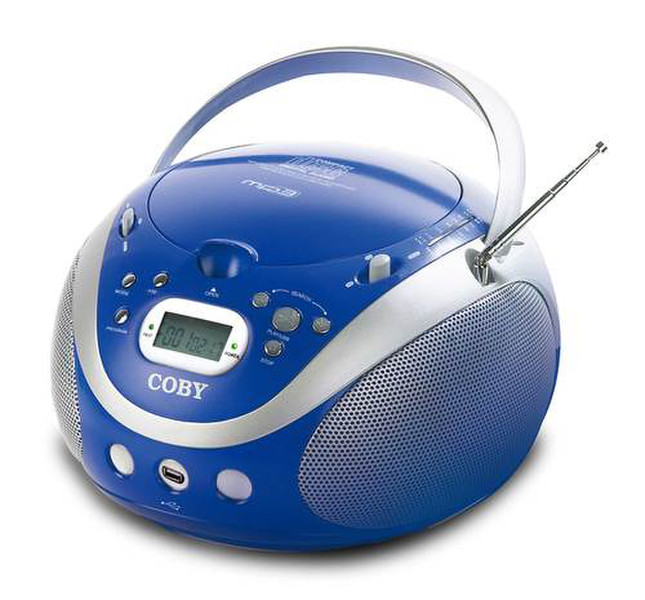 Coby MPCD451 Portable CD player Blau