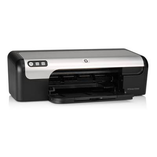 HP Deskjet D2460 Цвет 4800 x 1200dpi A4 Черный, Cеребряный струйный принтер