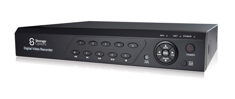 Storage Options 52404 Schwarz Digitaler Videorekorder (DVR)