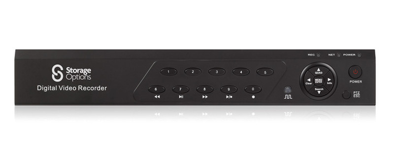 Storage Options 52412 Schwarz Digitaler Videorekorder (DVR)