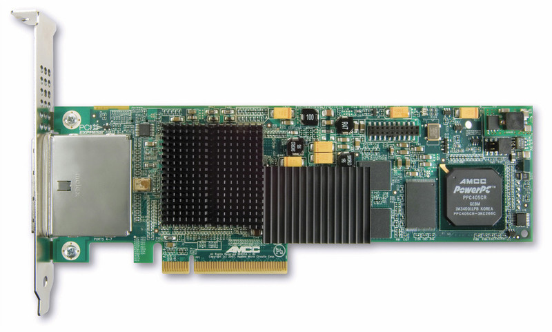 LSI High-Performance 3Gb/s Serial Attached SCSI (SAS) RAID Controller 9690SA-8E, 10 pk