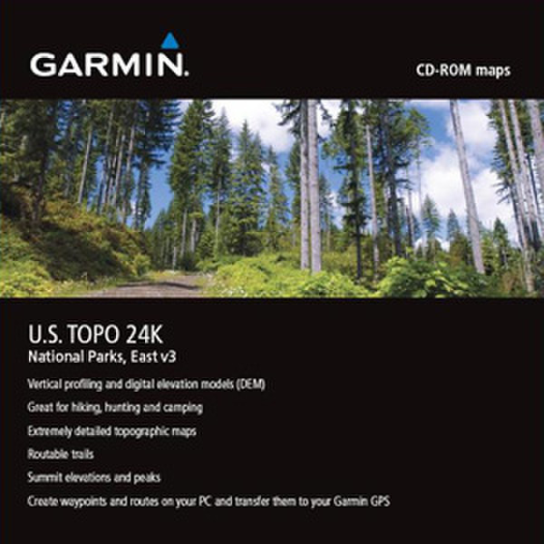 Garmin US TOPO 24K National Parks, East