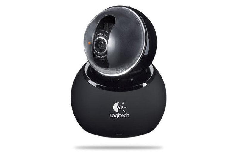 Logitech QuickCam Sphere AF 1600 x 1200Pixel USB Schwarz Webcam