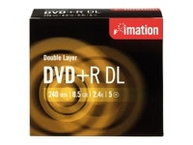 Imation DVD+R DL 8.5GB (5) 8.5GB DVD+R DL 5Stück(e)