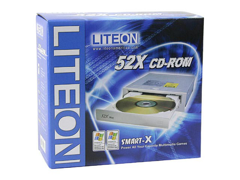 Lite-On 52x Half-Height CD-ROM Eingebaut Optisches Laufwerk
