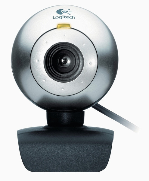 Logitech QuickCam Connect 1.3MP 640 x 480Pixel Schwarz, Silber Webcam