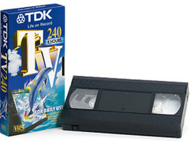 TDK TV 240 2pk Video сassette 240мин 2шт