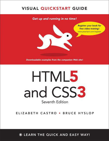 Pearson Education HTML5 & CSS3 576страниц ENG руководство пользователя для ПО