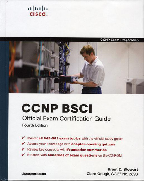 Pearson Education CCNP BSCI 672страниц ENG руководство пользователя для ПО