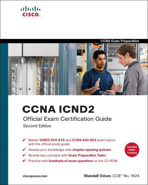 Pearson Education CCNA ICND2 744pages English software manual