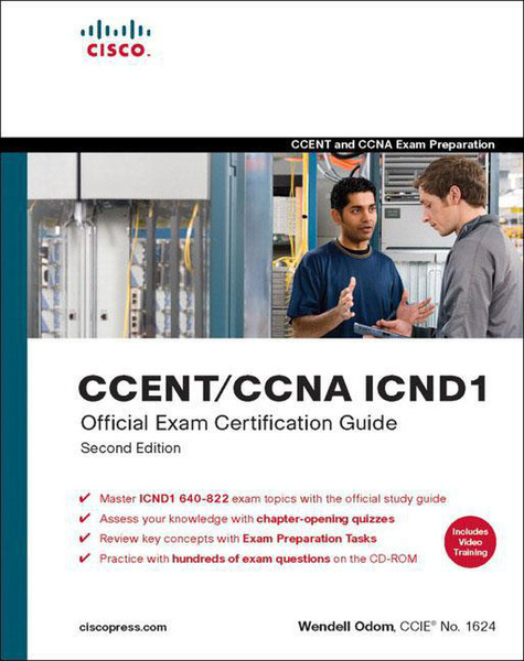 Pearson Education CCENT/CCNA ICND1 696Seiten Englische Software-Handbuch